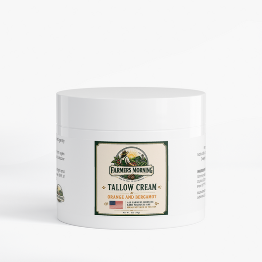 Tallow Cream Orange & Bergamot
