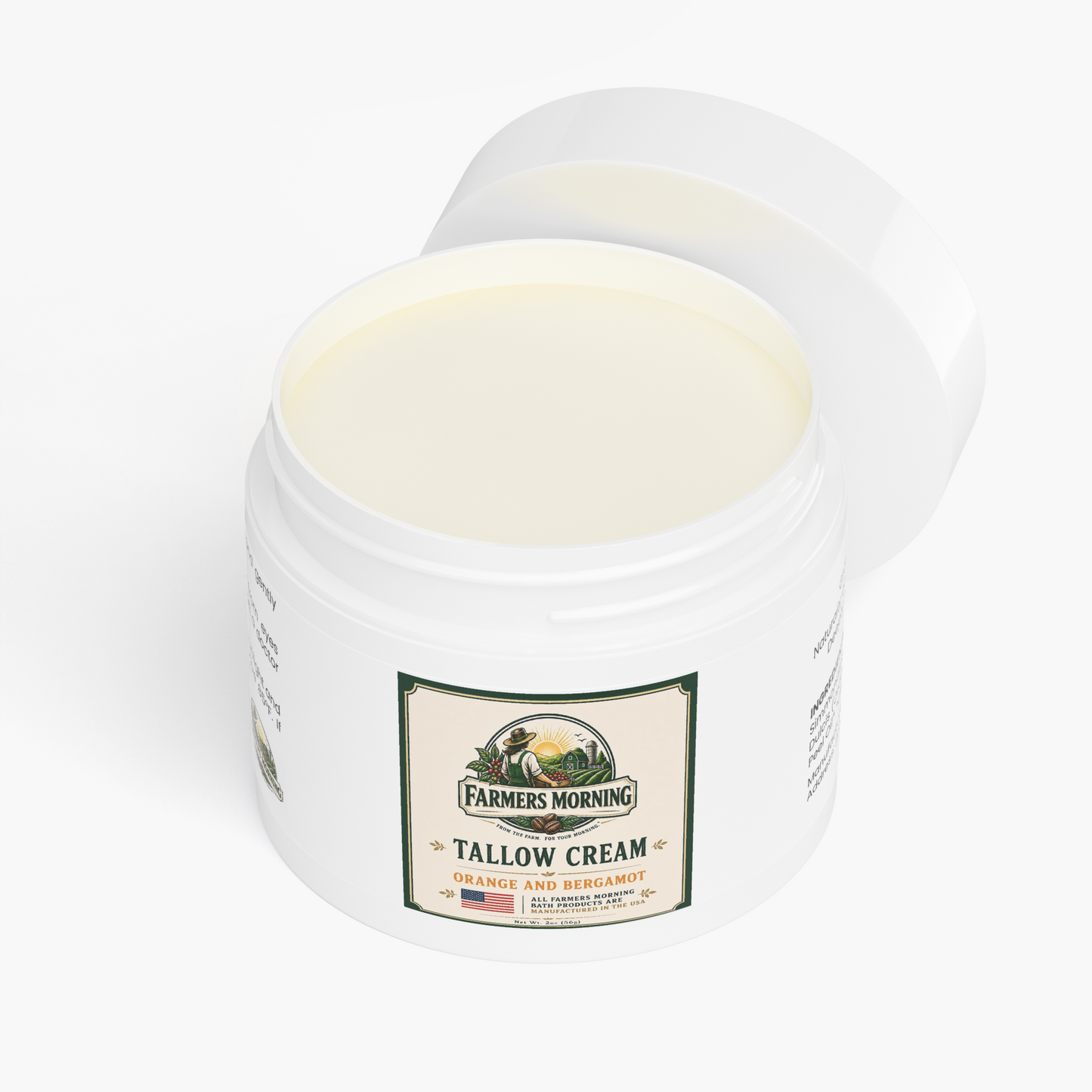 Tallow Cream Orange & Bergamot