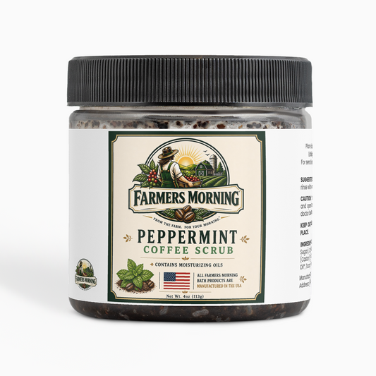 Peppermint Coffee Scrub